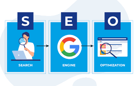 SEO süreci ikonu